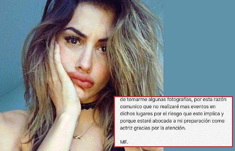 Milett Figueroa no dará más shows en discotecas por esta razón