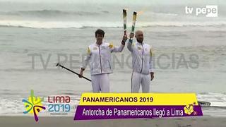 Antorcha llega a Lima para iniciar los Juegos Panamericanos 2019 | VIDEO
