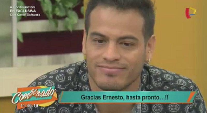 Ernesto Jiménez deja Panamericana TV para irse a otro canal (VIDEO)