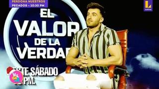 Renzo Spraggon es el siguiente invitado de “El valor de la verdad”