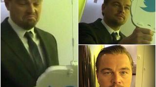 Mira cómo Leonardo DiCaprio reacciona al tomarse un "selfie"  [FOTOS]