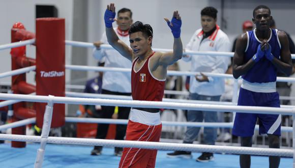 Leodan Pezo levantó la medalla de bronce en boxeo. (Foto: IPD)