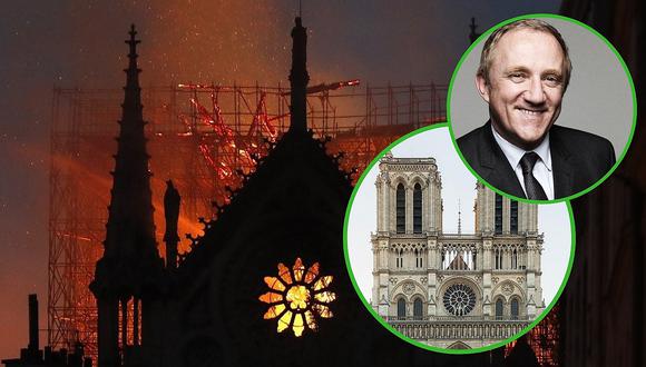 Catedral de Notre Dame se derrumba por feroz incendio