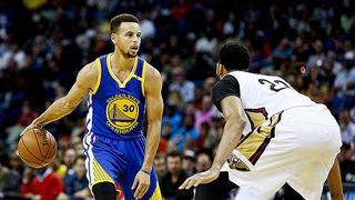 NBA: Curry afianza líderes a Warriors que vencen 109-113 a Pelicans
