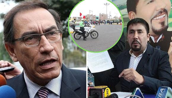 Gobernador de Arequipa advierte que si hay un muerto en protestas será culpa de Martín Vizcarra | VÍDEO