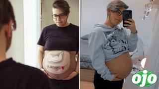 Rubén, el primer hombre embarazado de España: “Te quiero más que a nada bebé” | FOTOS 
