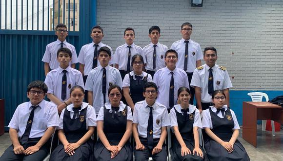 En el proceso de admisión de la UNMSM 2023 –I, dieciséis escolares del colegio Juan Pablo Peregrino de Carabayllo ocuparon los primeros puestos en sus carreras. Fotos: Difusión.