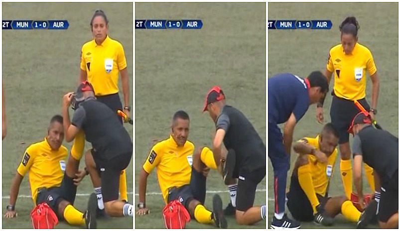 Deportivo Municipal Vs. Juan Aurich: árbitro abandona la cancha en pleno partido (VIDEO)