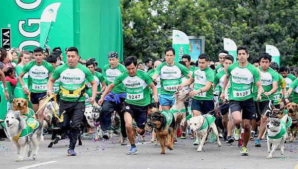 Perrotón en Lima reúne a mil caninos alrededor de El Pentagonito