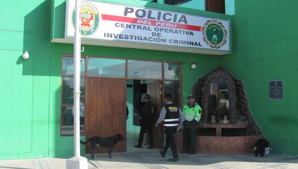 Policías de la División de Investigación Criminal (Divincri) de Arequipa investigan el caso. (Foto: GEC)