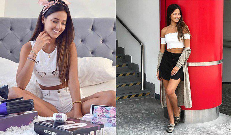 5 peinados simples de Luciana Fuster para ir a la universidad