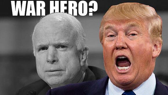 John McCain se venga de Donald Trump y juega a favor de Hillary Clinton