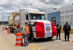 20 toneladas de oxígeno importadas de Ecuador ingresan por Tumbes