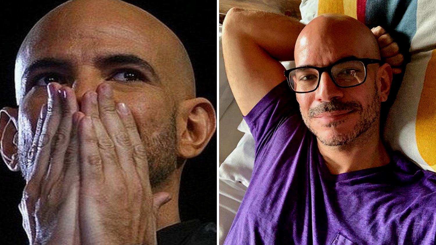 Ricardo Morán deja en shock a todos con foto del pasado con varios kilos de más