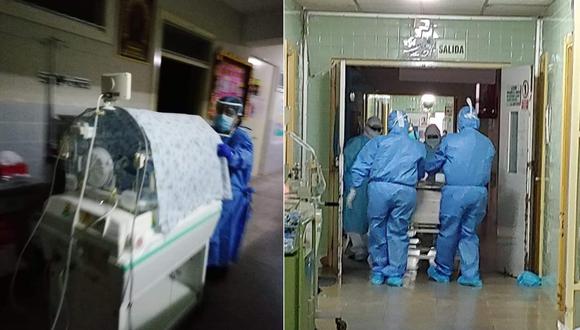 Los médicos del hospital regional Eleazar Guzmán Barrón de Áncash realizaron una cesárea exitosa en medio de la pandemia. (Foto: Diresa Áncash)