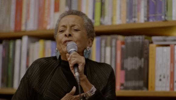 Susana Baca en su sesión Tiny Desk Concerts. (Foto: NPR Music).