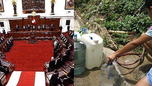 ​#PorMásAgua: los proyectos de ley que aguardan en Comisión de Vivienda