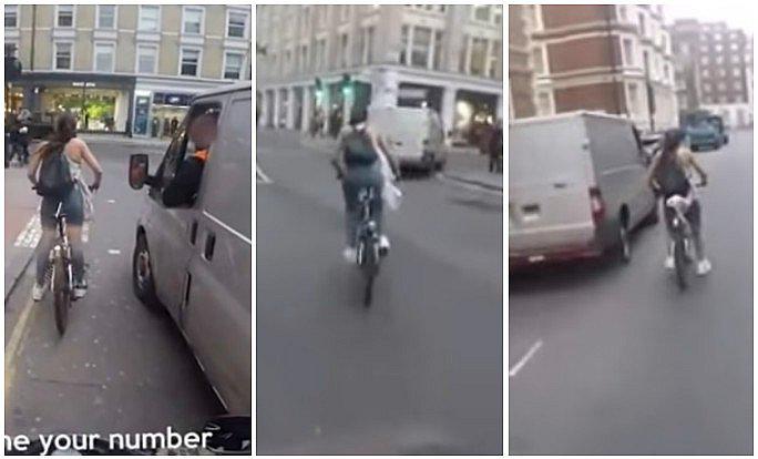 YouTube: molestaron a mujer ciclista y ¿recibieron la lección de su vida? (VIDEO)