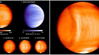 Detectan una posible onda gravitatoria en la atmósfera de Venus 