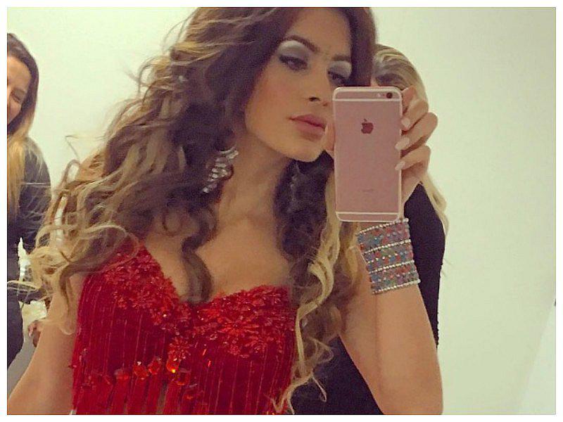 ¿Beyoncé? ¡No, es Milett y su enterizo de brillos! [FOTOS]