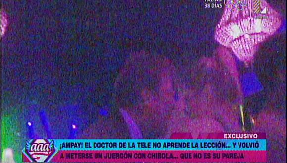 ‘Dr. TV’ fue 'ampayado' en fiesta con modelo, según 'Amor Amor Amor' [VIDEO] 