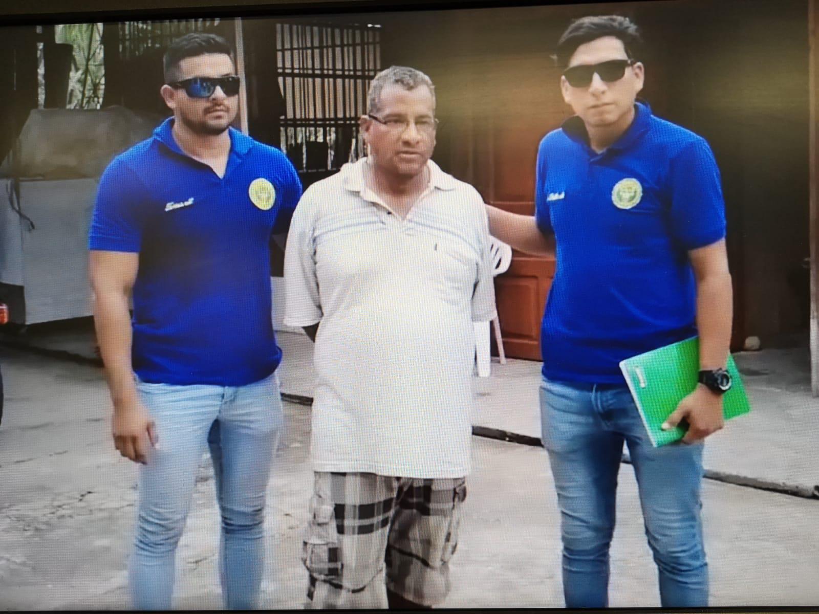 Ucayali. Presunto pedófilo fue capturado el viernes último en un hospedaje. (GEC)