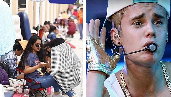 ​Justin Bieber en Lima: fans hacen largas colas para poder ver a su ídolo (FOTOS)
