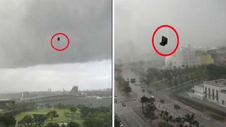 ​YouTube: "Lluvia de muebles" sorprende a habitantes de Miami [VIDEO]