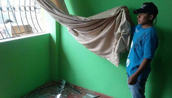 Villa El Salvador: Borracho destroza casa y agrede a su conviviente [VIDEO]