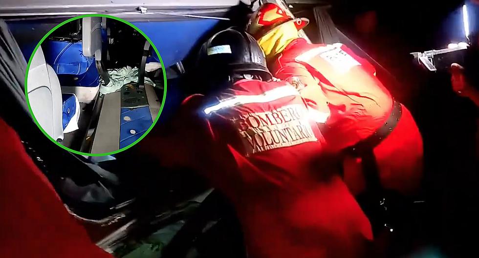 Ocho muertos deja choque fatal entre bus interprovincial y auto en