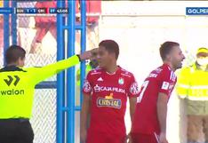 Cristal también sufrió la expulsión de un jugador: Joao Grimaldo vio la roja en los minutos finales