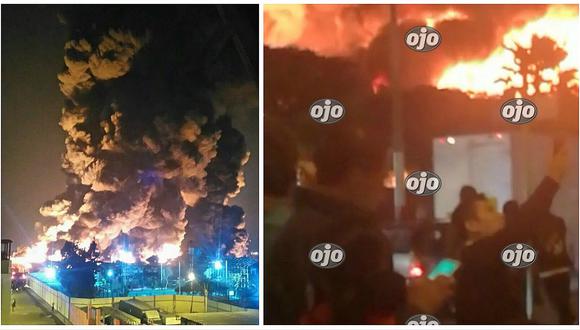 Incendio en el Callao: joven se hace selfie en medio de terrible siniestro (VIDEO)