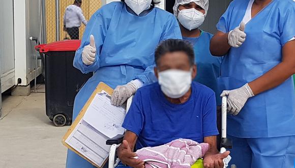 Piura: paciente de 84 años que permaneció 25 días hospitalizado superó el COVID-19 (Foto: Hospital de la Amistad Perú - Corea)