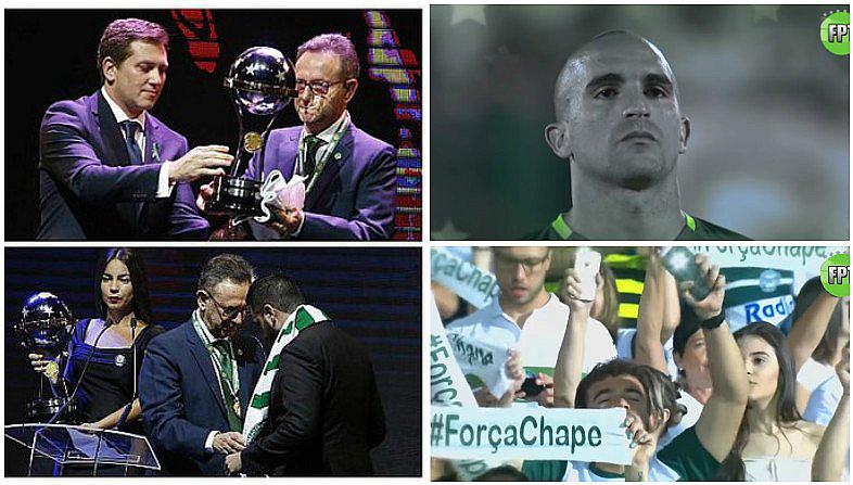 Chapecoense: este es el emotivo video que hizo llorar durante la premiación 