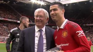 Dos leyendas de Manchester United: Cristiano Ronaldo y Alex Ferguson se vuelven a ver en Old Trafford