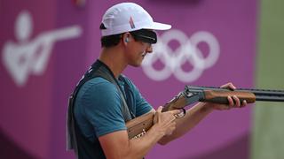 Peruano Alessandro de Souza cerró con puntaje perfecto la serie 3 de tiro en Tokio 2020