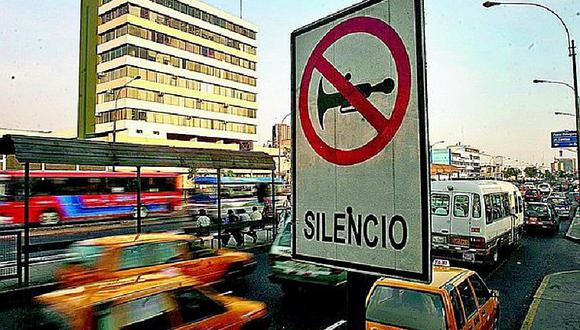 Lima: Imponen más de 23 mil multas por tocar el claxon