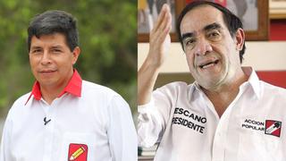 Yhony Lescano es superado en su natal Puno por Pedro Castillo, según Ipsos