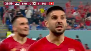 Gol de Serbia: Mitrovic anotó el 1-1 sobre Suiza en el Mundial de Qatar 2022