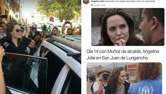 Angelina Jolie: los más divertidos memes tras su visita al Perú (FOTOS)