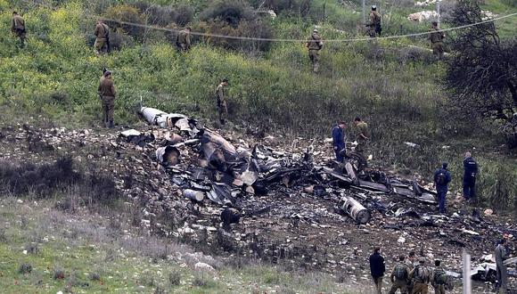 Israel bombardea objetivos "iraníes" en Siria porque le derribaron un caza F16