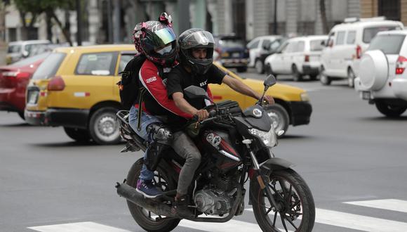 Ejecutivo retomará ley sobre motos con dos pasajeros. (Foto: archivo GEC)