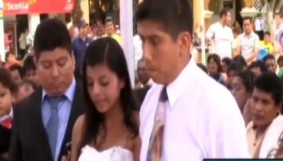 Tumbes: Novia negó dar el sí en boda masiva 
