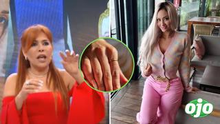 Magaly se burla de la pedida de mano de Nadeska Widausky: “Su anillo es bien minúsculo” 