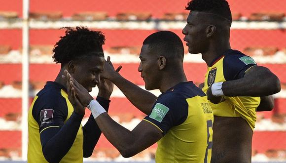 Ecuador sumó 6 puntos en las Eliminatorias, mientras que Bolivia permanece en el sótano de la tabla sin unidades. (Foto: AFP)
