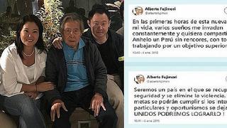 Alberto Fujimori ya goza de su libertad y pide dejar de lado “rencores”