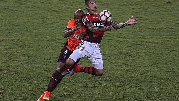 Copa Libertadores: Paolo Guerrero anota en triunfo del Flamengo que lo pone líder