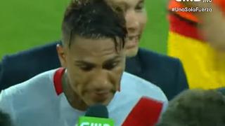 Paolo Guerrero se quiebra tras triunfo ante Uruguay por esta triste razón (VIDEO)