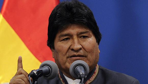 Evo Morales convoca al diálogo a partidos políticos de Bolivia en medio de protestas y motines. (Foto: AFP)