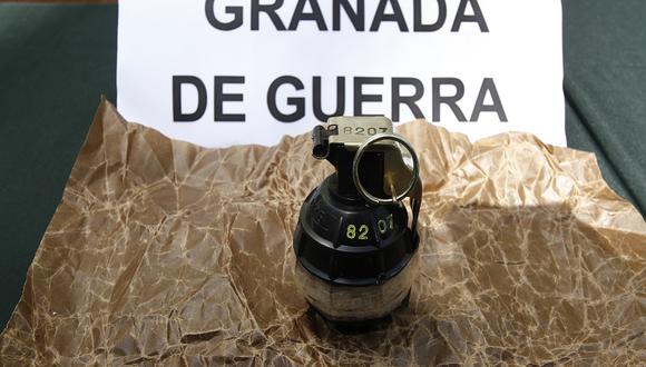 Encuentran granada de guerra en El Agustino [VIDEO]